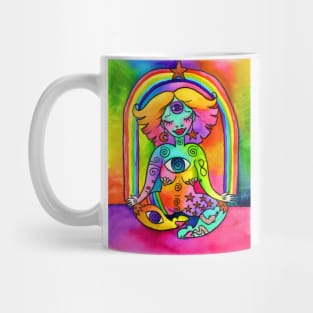 Rainbow Meditation Mug